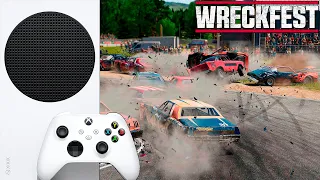 Wreckfest Xbox Series S Геймплей 30 FPS