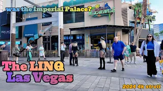 The LINQ CASINO Las Vegas 4k tour 2024