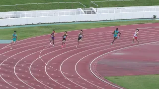 男子200m3組 高校記録会2024