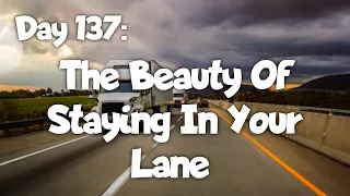 Day 137: Object Lessons - The Beauty Of Staying In Your Lane