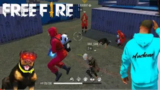 Verynuclear tried FREE FIRE with Chop and Bob | VeryNuclear free fire vedio