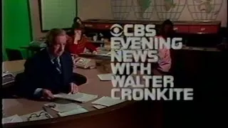 Coverage with Walter Cronkite from CBS News