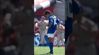 The man who died standing #viral #capcut #football #blowup #4k #socrates #baggio #italy #penalty