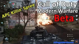 Ground War Gameplay APC Spree | Modern Warfare Beta