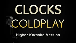 Clocks - Coldplay (Karaoke Songs With Lyrics - Higher Key)