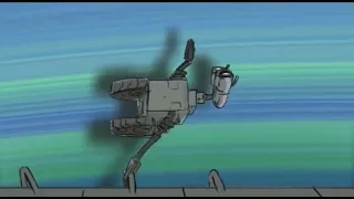 W.a.l. -e (Early Wall-e Storyboard) Leaving Earth