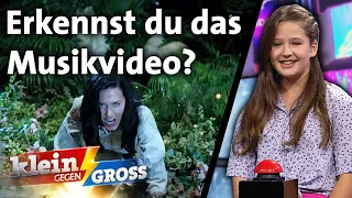 Wer erkennt mehr Musikvideos? Andrea Berg vs. Lucie | Klein gegen Groß