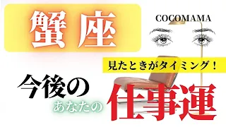 蟹座 【仕事運⭐】見たときがタイミング！　ココママの個人鑑定級タロット占い🔮