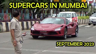 SUPERCARS IN MUMBAI | INDIA | SEPTEMBER 2023