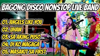 BAGONG DISCO NONSTOP LIVE BAND | ANGELS LIKE YOU | UHAW | SA AKING PUSO | DI KO MAGAGA | TN DUO