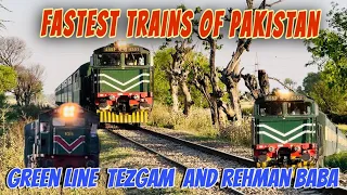 Breaking Records: Pakistan Railways' Three Fastest Non-Stop Trains Revealed|Trainology|