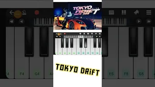 how to play tokyo drift on piano 🎹 🤔 #music