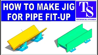 How to make simple Jigs for pipe fit-up. Pipe fit up tutorials