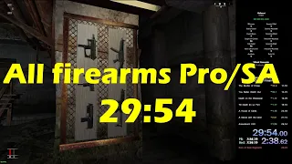 All Firearms Pro/SA Speedrun (29:54) - Hitman: Blood Money - (WR)