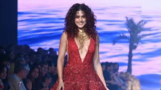 Lakme Fashion Week 2023 - Taapsee Pannu for Monisha Jaising & Reliance Jewels “Thanjavur collection”