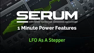 Serum - LFO as a Stepper