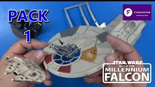 Star Wars Millennium Falcon Introduction and Stages 1 & 2 By FanHome