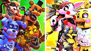 [SFM FNaF] Top 10 BEST FNaF vs Fight Animations