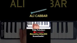 ALİ CABBAR -  Melodika Notaları