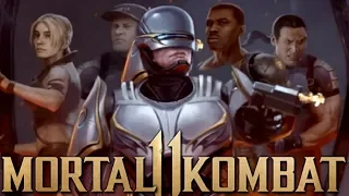 Mortal kombat 11 - Robocop Arcade Ladder Ending 1080p HD