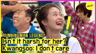 [RUNNINGMAN THE LEGEND] Slapped Forehead vs 'Aigo' Sticker, Which one prefer? (ENG SUB)