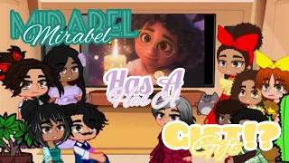 Encanto Reacts To Mirabel's REAL Gift! ✨Credits in the description✨