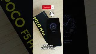 POCO F5 Pro - the flagship redefined. Unboxing & review processing.🤩