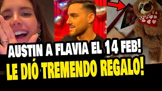 FLAVIA LAOS MUESTRA EL TIERNO REGALO DE AUSTIN PALAO POR EL DIA DEL AMOR