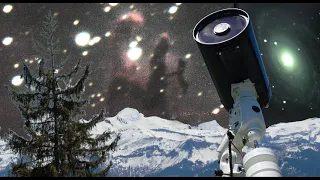 Astrophoto face au mont blanc - Jour 3 - M81 et les piliers de la création