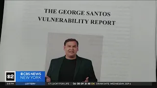 George Santos "vulnerability report" called his background into question