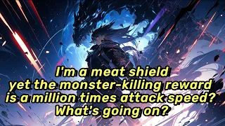 I'm a meat shield, yet the monster-killing reward is a million times attack speed? What's going on?