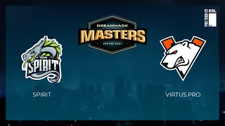 Spirit vs Virtus.pro | Лучшие моменты | DreamHack Masters Spring 2021