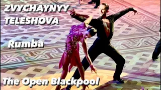 Pavel Zvychaynyy - Polina Teleshova | The Open Blackpool | Rumba | Professional Latin