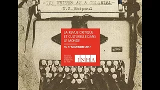 Colloque | La revue critique - Marie-Laure Allain bonilla et Elvan Zabunyan (15/17)