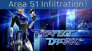 Perfect Dark - Area 51 Infiltration Walkthrough [HD 1080P/60FPS]