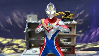 Alphamax 超人帝拿 閃光形態/ Ultra Man Dyna FLASH TYPE  Figure Unbox #ultraman #ultramandyna #ウルトラマンダイナ