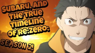 Subaru, and the True Timeline of Re:Zero, Part 2! (Re-upload)