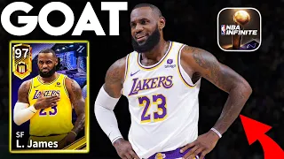 Lebron James is the GOAT of NBA Infinite