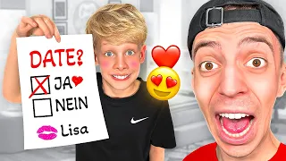 KLEINER JUNGE hat einen LIEBESBRIEF bekommen.. 😍🥰 (verliebt)