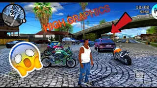 GTA SAN ANDREAS REMASTERED💕 || MOBILE VERSION || HIGH GRAPHICS AND LATEST 60+ CARS || Aakhil Gaming