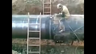 Unsafe Pipe Cutting Accident - Welding & Cutting Safety