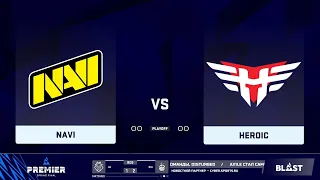 🔴  [ RU ]  NAVI vs Heroic  | BLAST Premier World Final 2021