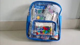 Doms Smart Colouring kit Bag | School Stationery set | Doms Art and Craft kit