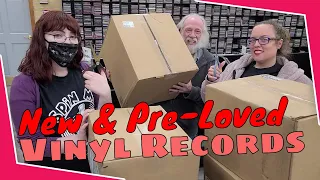 Unboxing Brand New Vinyl Records, Pre-Loved & More