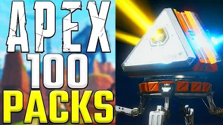 Opening 100 APEX PACKS | Is it worth it?