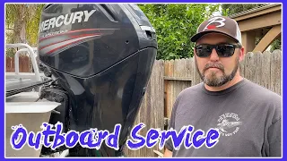 MERCURY OUTBOARD 7590115 ANNUAL SERVICE | HOW TO