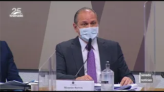 CPI da Pandemia: discussão encerra depoimento do deputado Ricardo Barros