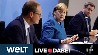 LIVE DABEI: Das sind die neuen Corona-Maßnahmen - Kanzlerin Merkel nach der Länder-Konferenz