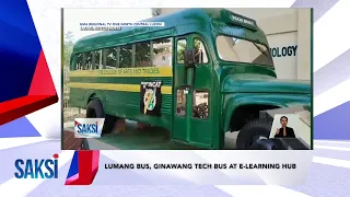 SAKSI Recap: Lumang bus, ginawang tech bus at e-learning hub (Originally aired on April 18, 2024)