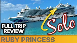 A Solo Cruise on RUBY PRINCESS to the Caribbean